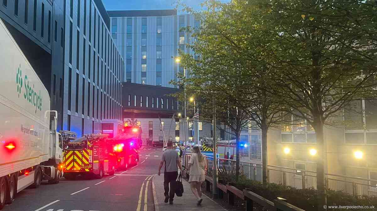 Part of Royal Liverpool Hospital evacuated after chemical leak