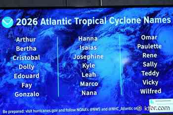 Next tropical storm expected to be named Dolly