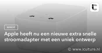 Apple heeft nu een nieuwe extra snelle stroomadapter met een uniek ontwerp