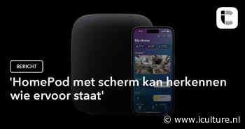 ‘HomePod met scherm kan herkennen wie ervoor staat’