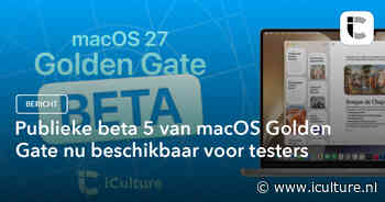Publieke beta 5 van macOS Golden Gate nu beschikbaar voor testers
