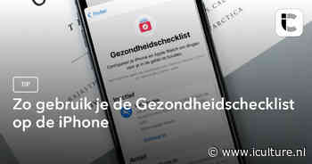 Zo gebruik je de Gezondheidschecklist op de iPhone