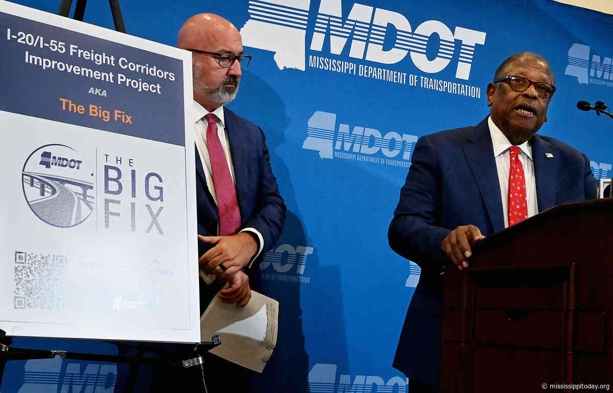 MDOT plans ‘Big Fix’: $400M, 2½-year repair project for I-20, I-55