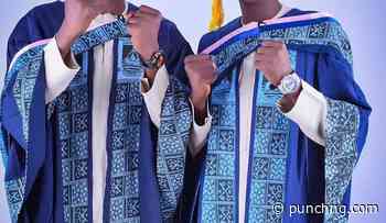 Meet Lagos Island twins graduate with first class, best student award from LASU