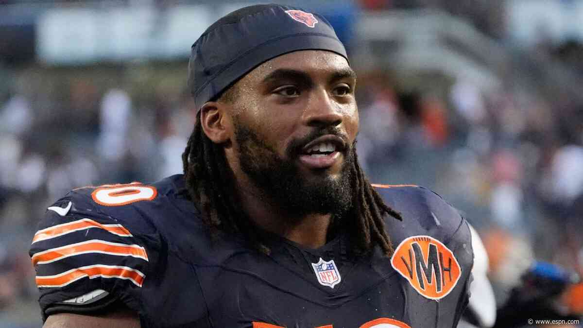 Johnson: Bears LT competition still 'a hot spot'