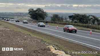 New bypass on landslip-hit route opens to traffic