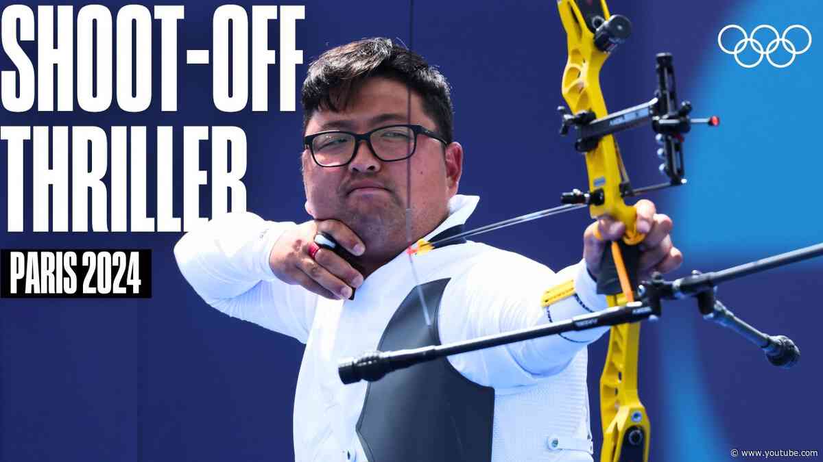 Bullseye to Gold! Archery Men's Final & Shoot-Off 🎯🇰🇷 | Paris 2024