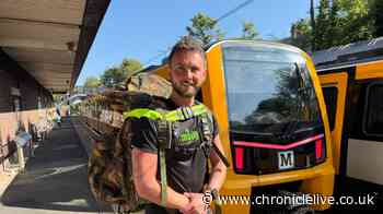 Newcastle Metro driver to take on six epic challenges for mental health charity who saved his life
