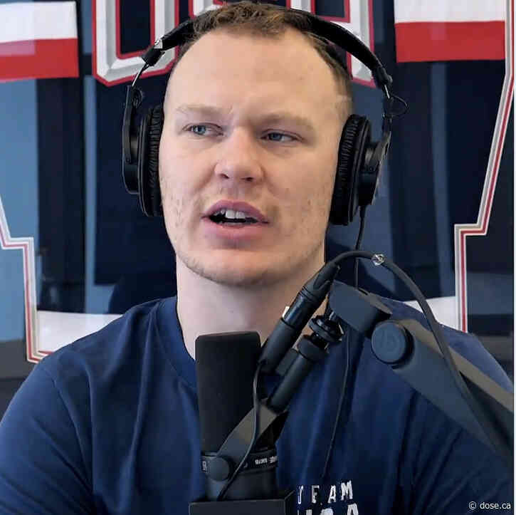 Brady Tkachuk seems to think Seattle is in Canada