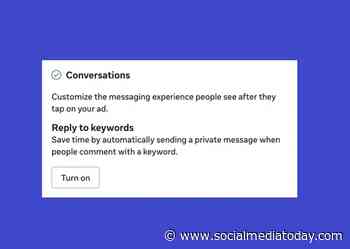 Meta tests auto-DM response for Instagram ad comments