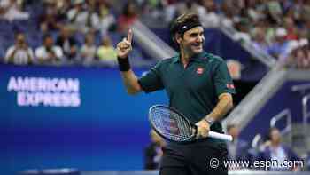 Federer celebrated in US Open return for exhibition