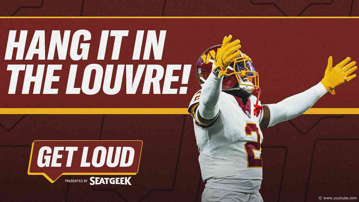🧑‍🎨 Amik Robertson's Big Play, Detroit Takeaways & Battle Of The Beltways! | Get Loud | Commanders