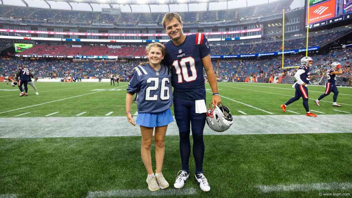 Ann Michael Maye completes baking Make-a-Wish for Patriots fan