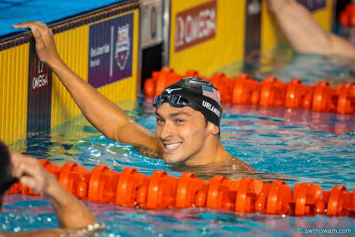 NCAA Record Holder Luca Urlando Not On Georgia’s Roster, Going Pro