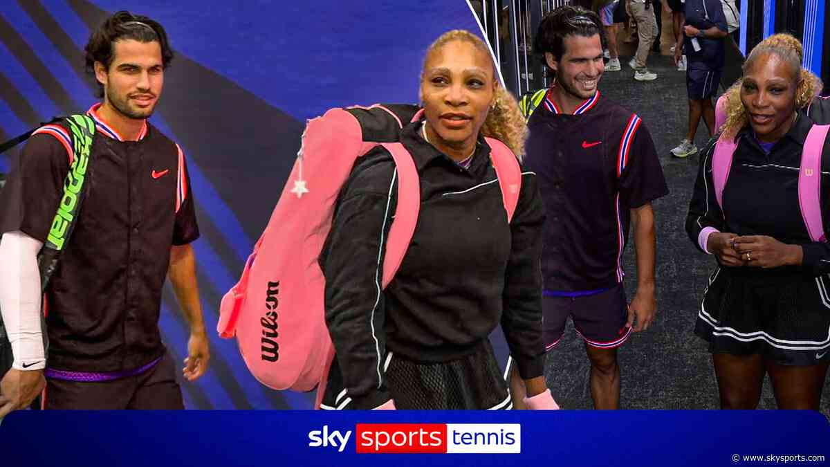 'GOOSEBUMPS!' - Alcaraz and Williams arrive at US Open!