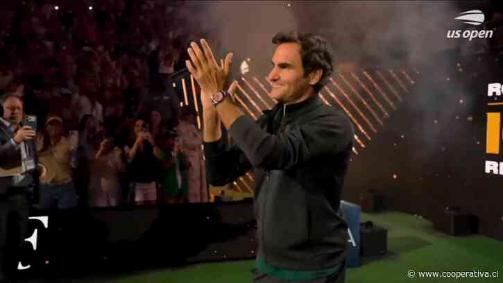 [VIDEO] La enorme ovación a Roger Federer en su retorno al US Open