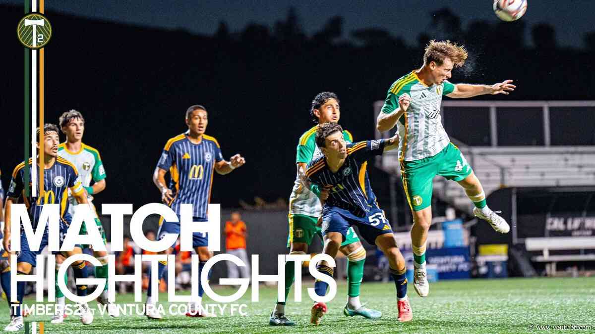 HIGHLIGHTS | Ventura County FC vs. Timbers2 | Aug. 23, 2026