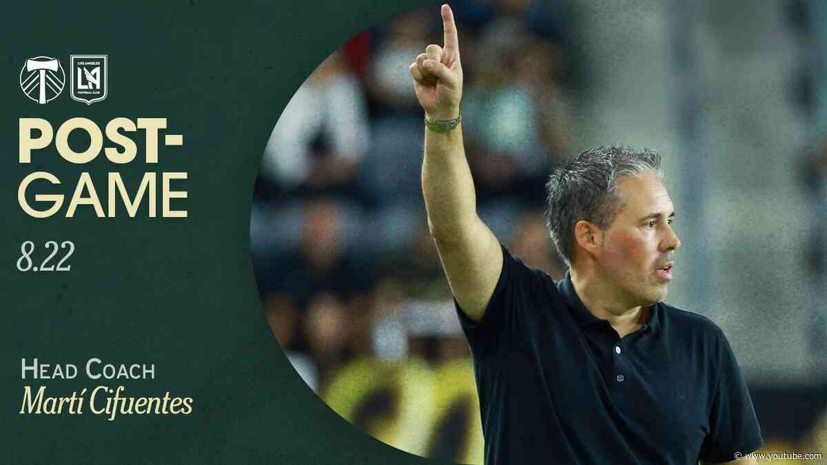 "Overall, I think it's a valuable point" | Martí Cifuentes on draw with LAFC