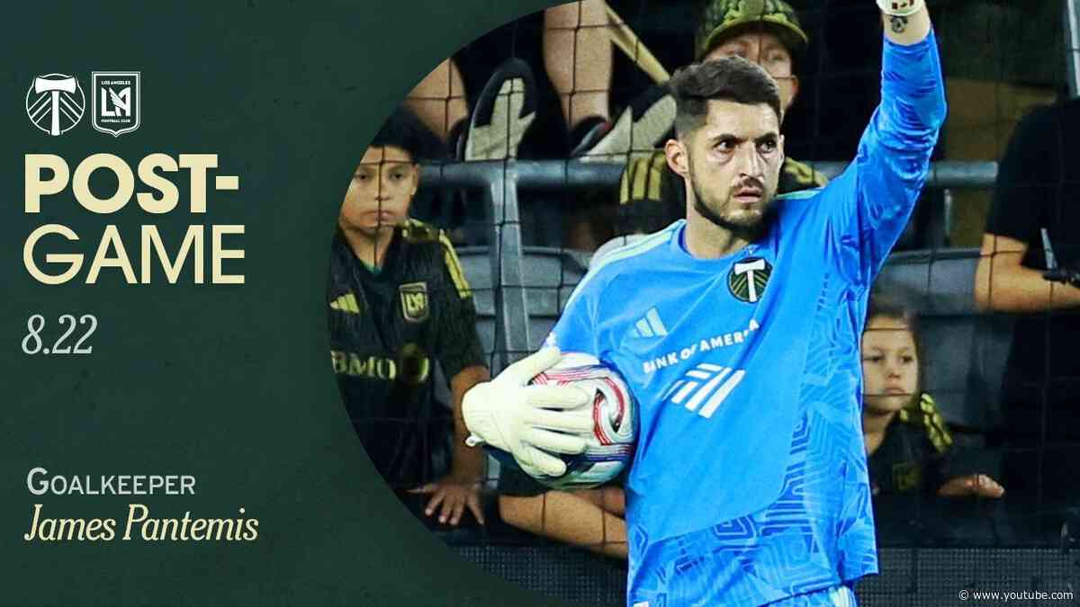 "We take the point...we know we can be a lot better" | James Pantemis discusses draw with LAFC