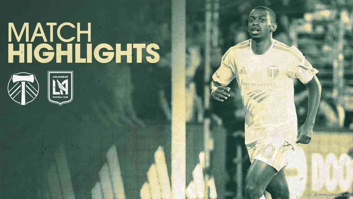 HIGHLIGHTS | Los Angeles FC vs. Portland Timbers | Aug. 22, 2026