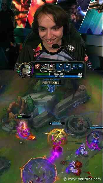Caliste gets a pentakill with such nonchalance