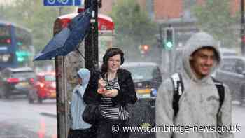 Met Office issues 19-hour thunderstorm and power cut warning for Cambridgeshire