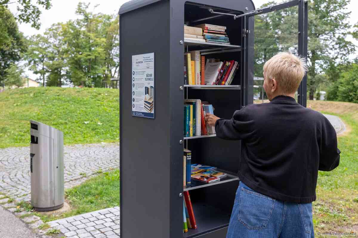 Neuer Treffpunkt für Leseratten: Wo im Vogtland jetzt ein Bücherschrank steht