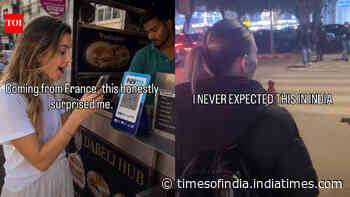 French woman stunned to find UPI QR codes everywhere in India, even for Rs 20 snacks