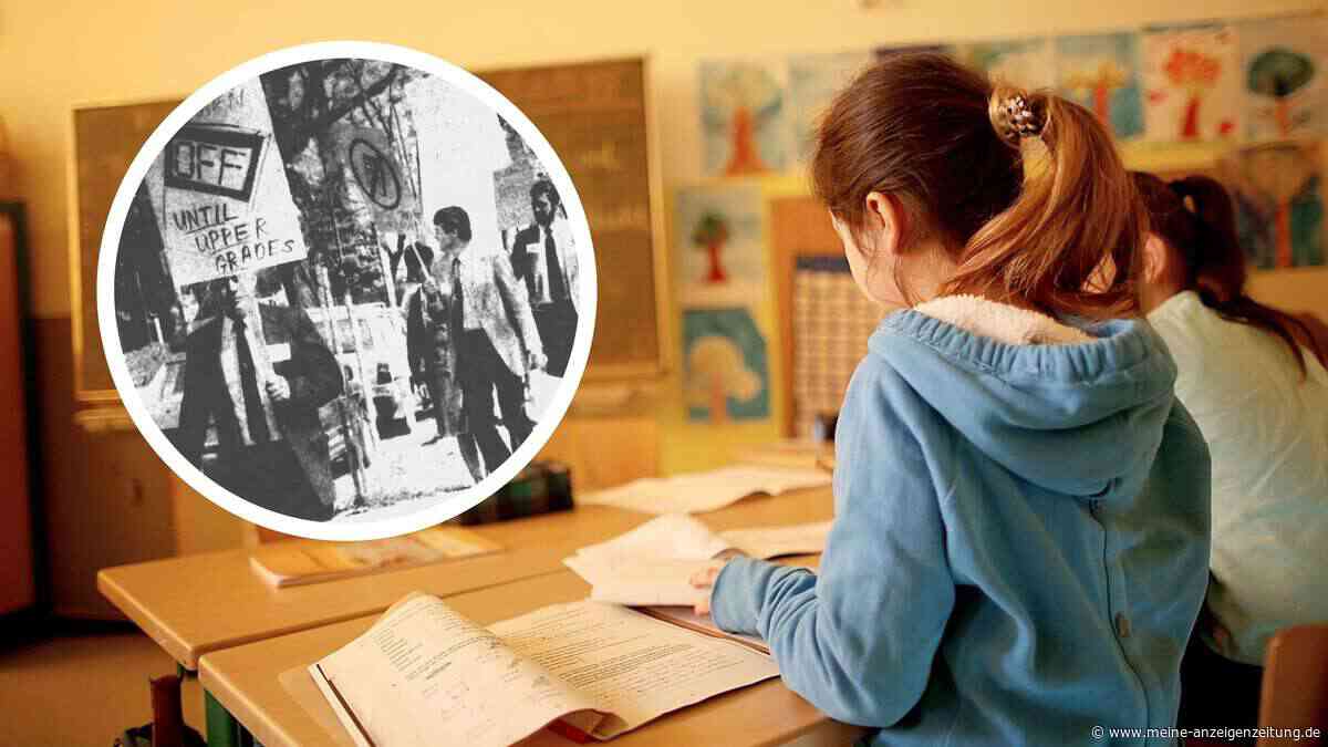 Ein 40 Jahre altes Foto aus Washington zeigt ein Problem, vor dem deutsche Schulen gerade stehen