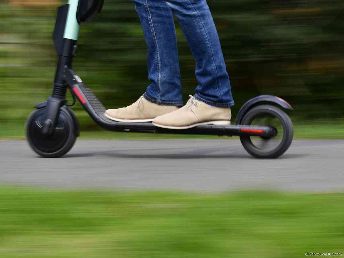 Young e-scooter rider dies in Kamloops