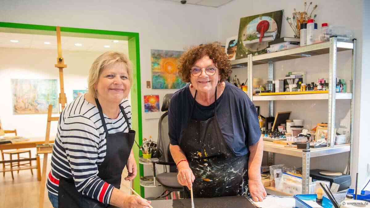 Aus Schuhgeschäft wird Atelier: Mit 65 erfüllt sich Ulla Heinze-Becker einen Lebenstraum