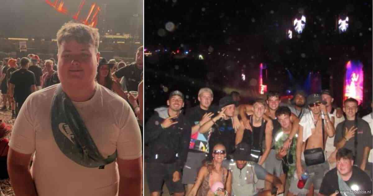 Trotse vader bedankt vriendengroep omdat ze autistische zoon op sleeptouw nemen op festival