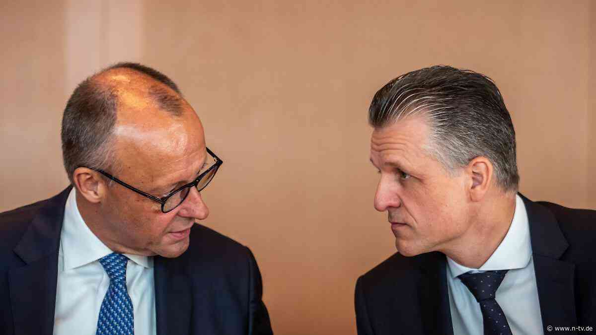 "Schreckliche" Umfragewerte: Frei: Merz hat nie an Rückzug gedacht