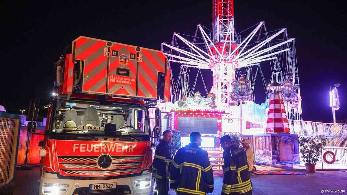 Horror auf Volksfest: Fahrgäste stundenlang in 30 Meter hohem Karussell gefangen