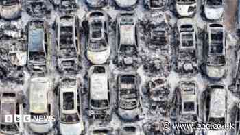 Gatwick passenger's car 'burnt to a shell' in fire