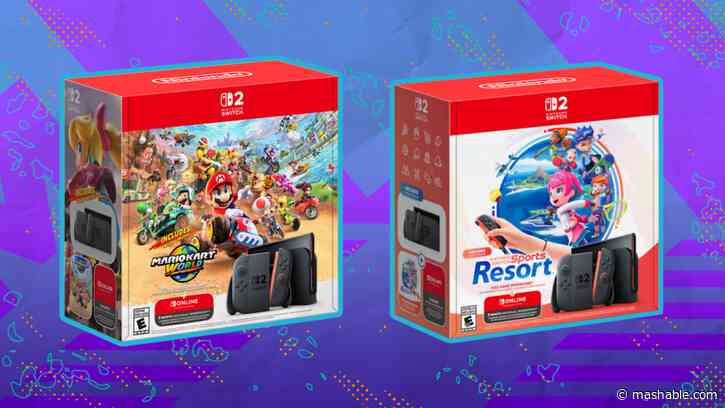 Nintendo announces two new Switch 2 bundles, set to arrive after price hike