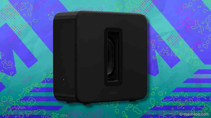 Add some bass to your home theater with $140 off the wireless Sonos Sub 4 subwoofer