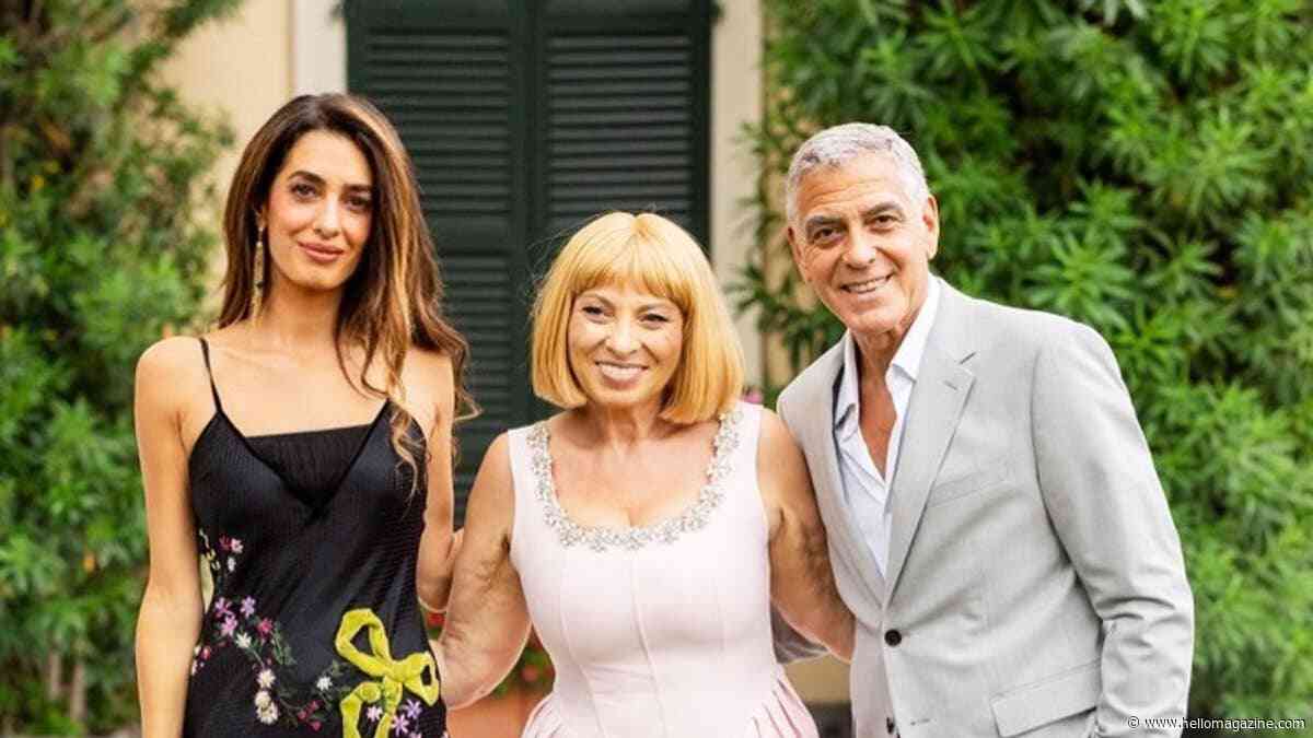 Inside George and Amal Clooney's glamorous summer party at the Italian home where their love story began