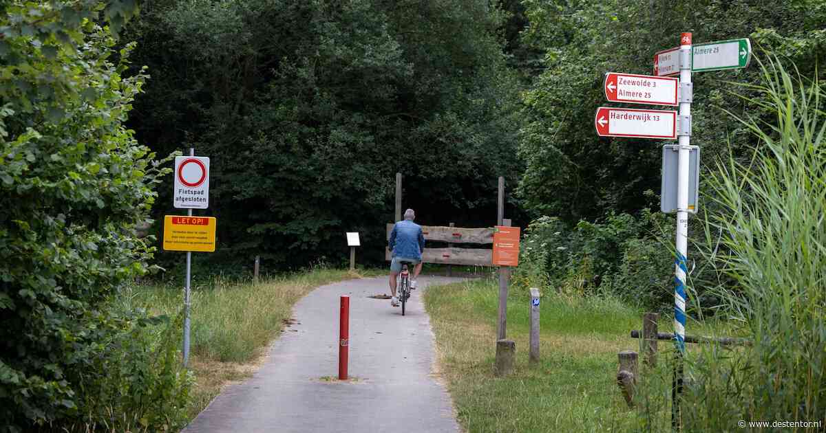 Minder paden, minder bruggen: Zeewolde zoekt uitweg voor fietsroutes in Horsterwold