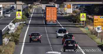 Door dit nieuwe bord langs snelwegen moet het veiliger worden bij Duitse grenscontroles