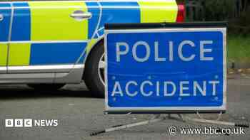 Man dies in van and lorry crash