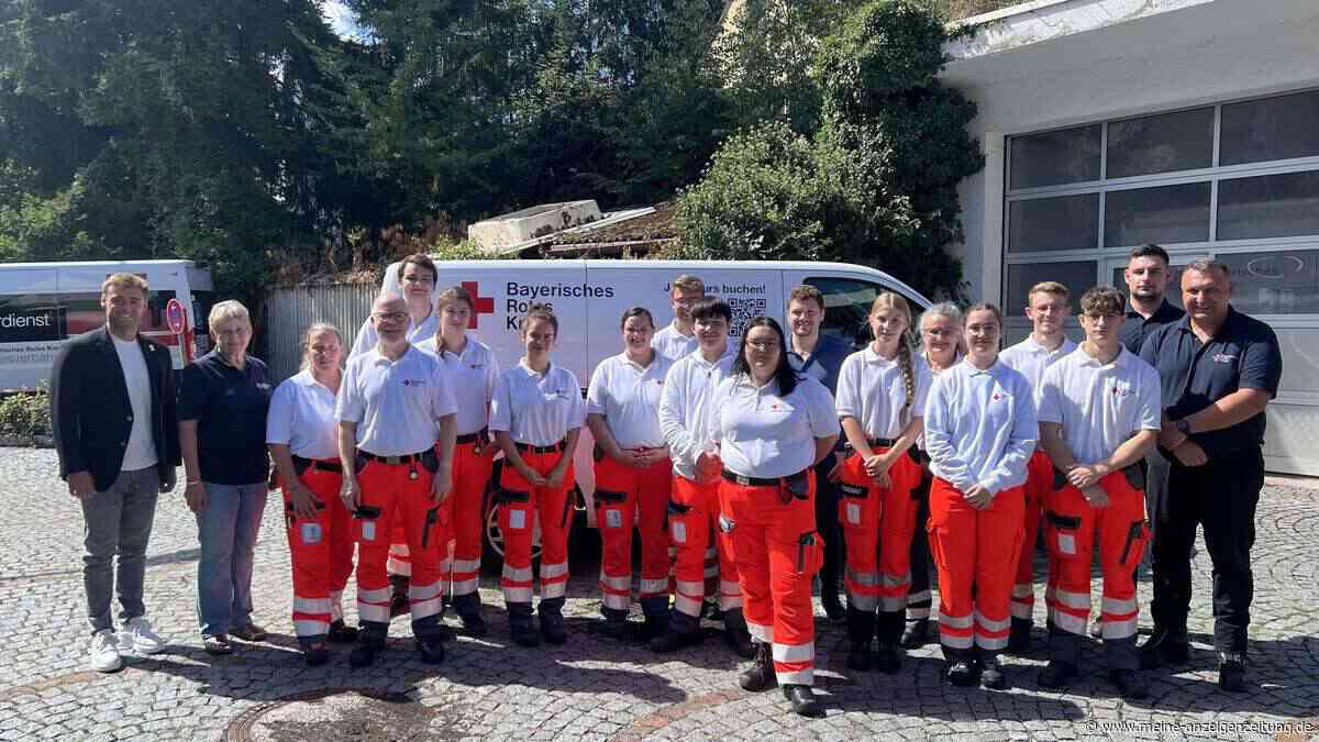Bildungszentrum des BRK schult 16 neue Sanitäter