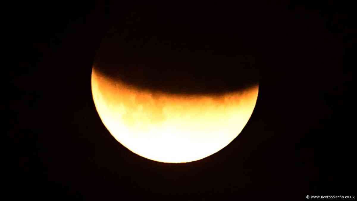 Exact time partial lunar eclipse 2026 starts and ends this week