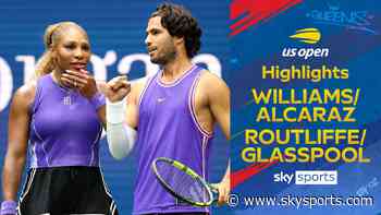 Williams thrills New York crowd on US Open return with Alcaraz