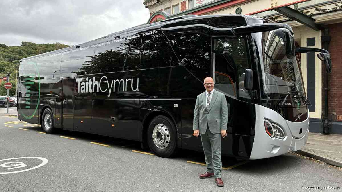 TaithCymru Bangor to Carmarthen coach service a 'major step forward'