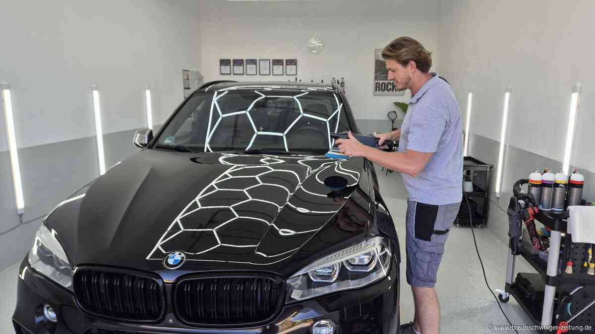 Mit Poliermaschine und Leidenschaft zum eigenen Atelier in Gamsen