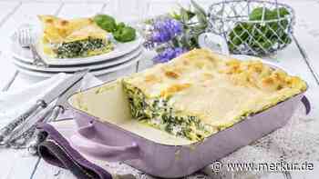 Mangold-Lasagne mit Spinat: cremig, vegetarisch und sättigend