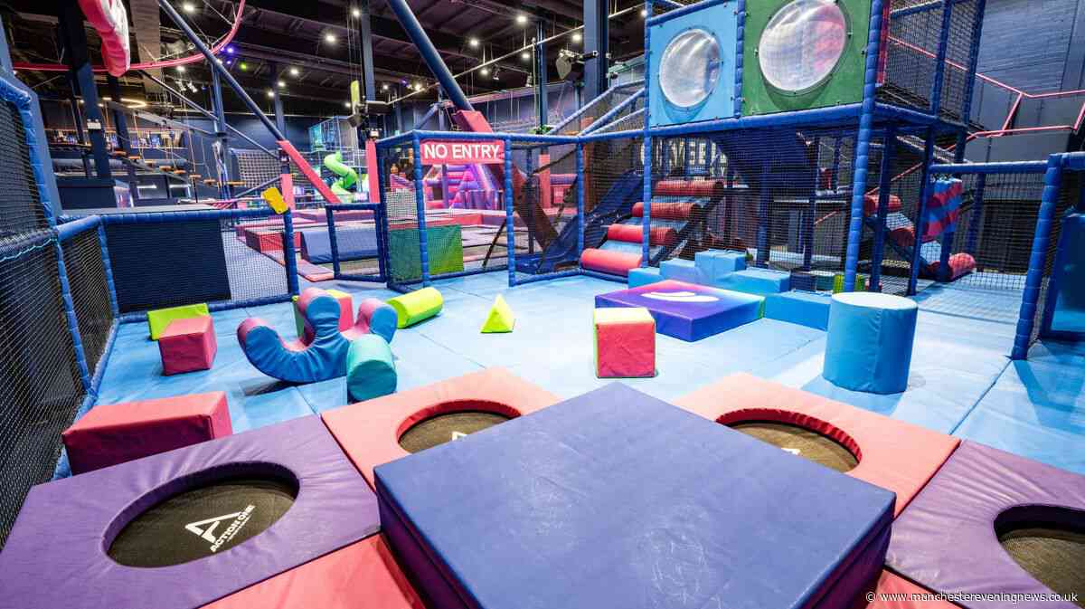 The huge indoor playpark perfect for a rainy day in Salford