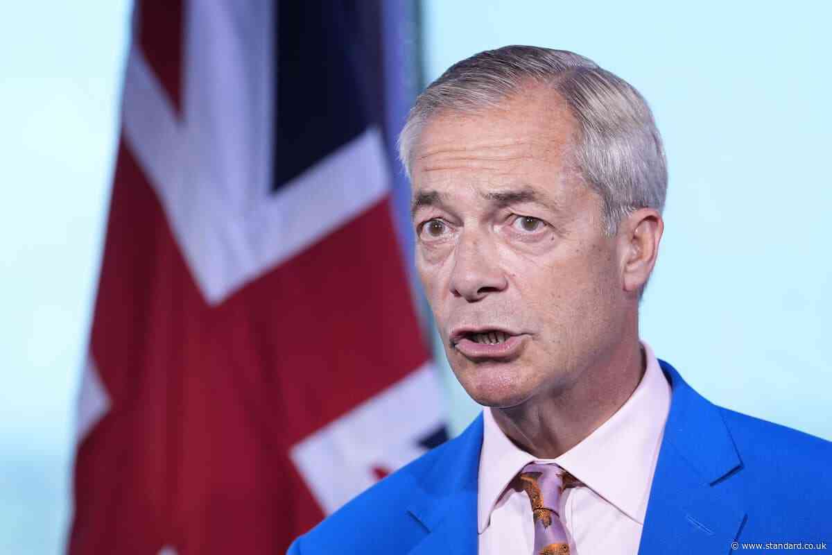 Nigel Farage's march on London: New poll's surprise findings on who the Londoners backing Reform UK really are