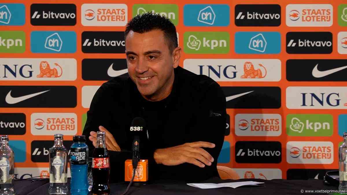 Xavi ziet 'extra motivatie' voor WK met Oranje: 'Het is een lang project'